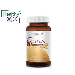 VISTRA Soy Lecithin 1200mg. 90 เม็ด(V)