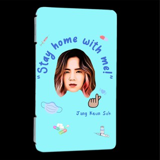 กล่องใส่แมส Mask Box กล่องเก็บแมสพกพา กล่องใส่หน้ากากอนามัย STAY HOME WITH ME COVID19 BLK59 จางกึนซอก Jang Keun Suk