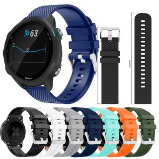 Garmin Forerunner 245 / 245 M / 645 ลําโพงเล่นเพลง / Vivove Hr / Samsung Galaxyนาฬิกาข้อมือ สายคล้องนาฬิกาซิลิโคน Garmin Forerunner 245 / 245 M / 645 / 645 / vivove แบบใหม่ ส่งเร็ว ราคาถูก คุณภาพสูง