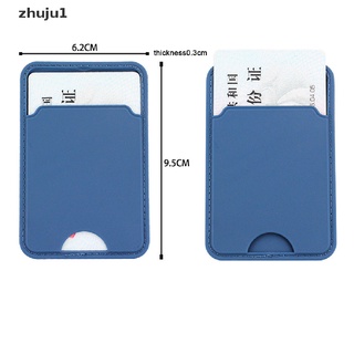 [zhuju1] ชุดที่วางโทรศัพท์มือถือ ซิลิโคน ติดด้านหลังบัตรรถบัส สไตล์บูติก