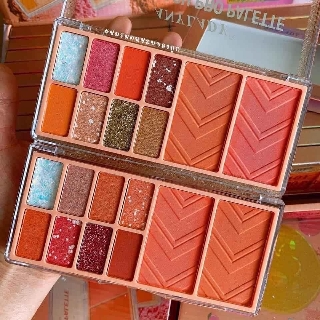 💕 🌈Anylady Love Peach Pro Palette พาเลท Anylady