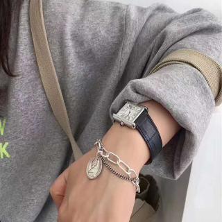 [COD] Women Characterized Accessories Ins Version Niche Design Chain with Retro Portrait Pendant OT Bracelet