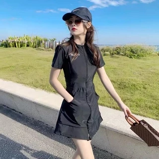 40-73kg ชุดว่ายน้ํา ผู้หญิง ชุดว่ายน้ําวันพีช ชุดว่ายน้ำผู้หญิง 2 ชิ้น มีกระเป๋า 2258