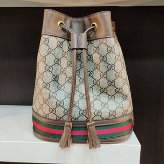 กระเป๋าสะพายข้างจีบ GUCCI 9"