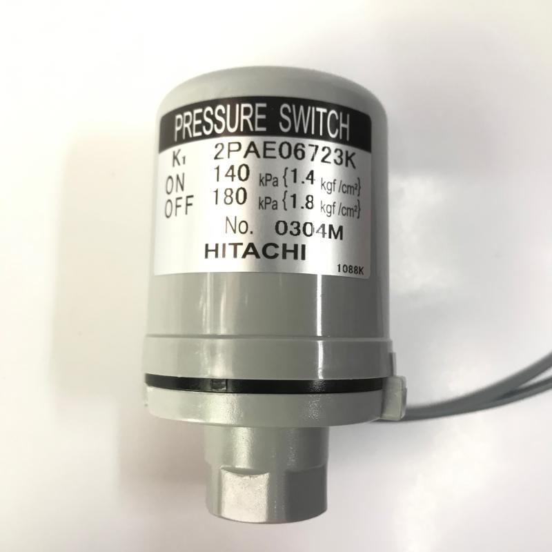 เพรสเชอร์สวิทช์ แรงดันปั๊มน้ำ pressure switch Hitachi ขนาด ON 1.4 OFF