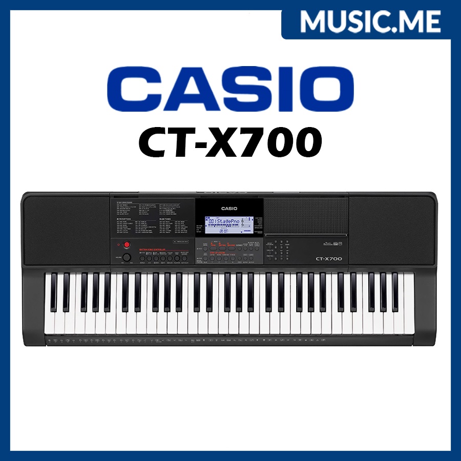 คีย์บอร์ด Casio CT-X700 แถมอุปกรณ์ครบ พร้อมเล่น I ผ่อน0% นาน10เดือน