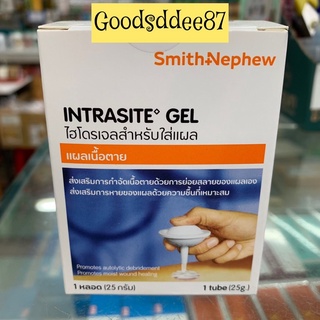 Intrasite Gel Hydrogel Wound Dressing อินทราไซท์เจล ไฮโดรเจลสำหรับใส่แผล( 1หลอด 25 กรัม)