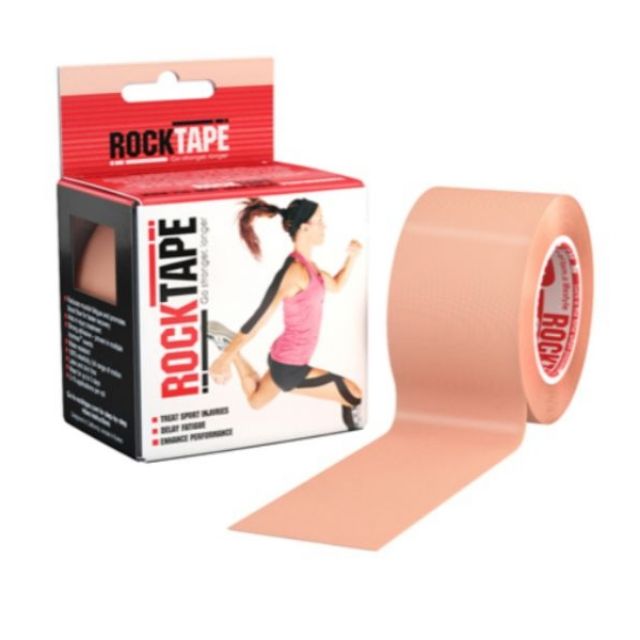 Rock tape เทปบำบัดกล้ามเนื้อ เทปพยุงกล้ามเนื้อ rock tape
