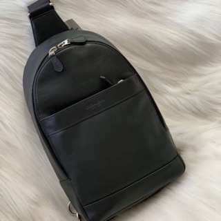 CHARLES PACK IN SMOOTH LEATHER (COACH F54770) BLACK