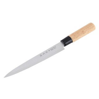 มีด หั่น CS 8 นิ้ว อุปกรณ์เตรียมอาหาร KITCHEN KNIFE CS WOODEN HANDLE 8"