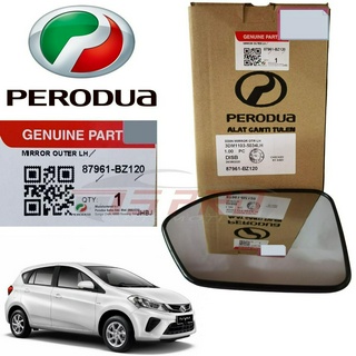 Perodua 87961-BZ120 กระจกมองข้างซ้าย ฝั่งผู้โดยสาร (Cermin Sisi Kiri) - Perodua Myvi 2017year D20N