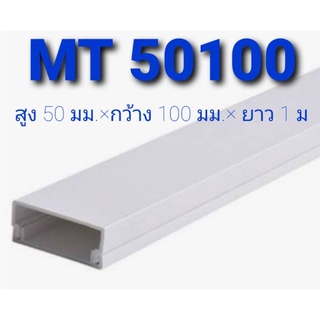 ลีเทค LEETECH ราง รางเก็บสายไฟ ขนาด 50×100มม. ยาว1ม.