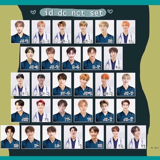 id photo set (NCT + wayv) - doctor set 🌡