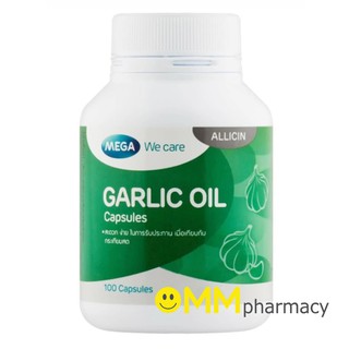 Mega We Care Garlic Oil 100 เเคปซูล