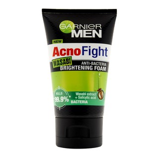 GARNIER Men AcnoFight Wasabi Brightening Foam 100ml