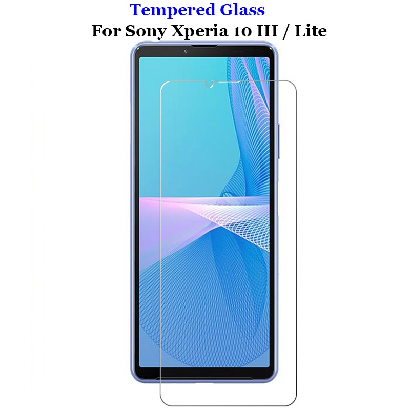 สําหรับ Sony Xperia 10 III / Lite 6.0 "กระจกนิรภัยใส 9H 2.5D พรีเมี่ยมป้องกันหน้าจอฟิล์มป้องกันการระเบิด Toughened Guard
