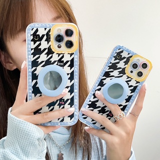 พร้อมส่งในไทย💘 เคสโทรศัพท์ เคส TPU เคสนิ่ม เคสมือถือแถมไอริง สกรีนดำขาว+ไอริงวงกลม TPU-R1637