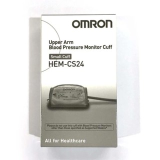 Omron Arm Blood Pressure Monitor Cuff HEM-CS24 ออมรอน ผ้าพันแขน วัดความดัน รอบแขนขนาด 17-22 ซม. จำนวน 1 ชิ้น 19361