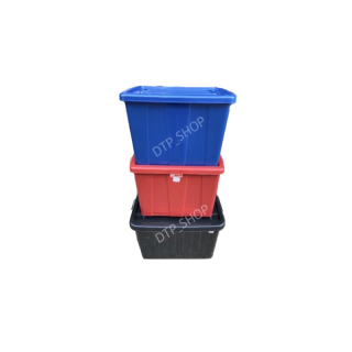 โปรโมชั่น : ถูกที่สุด‼️กล่องพลาสติกมีล้อ ขนาด3060ลิตร ลังพลาสติก