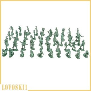 [LOVOSKI1] ของเล่นโมเดลทหาร พลาสติก ฉากทราย 2ซม. 100ชิ้น