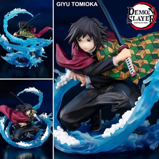 Figure ฟิกเกอร์ Model โมเดล Kimetsu no Yaiba Demon Slayer ดาบพิฆาตอสูร Giyu Tomioka กิยู โทมิโอกะ Water Breath