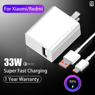 🔥ถูก/แท้🔥Xiaomi redmi 18W/27W/33W ชาร์จเร็ว ชาร์จเร็ว ชาร์จเร็ว xiaomi 3A Mi turto Charge Mi 9 Cable xiaomi redmi note 10 pro poco x3 F2 pro note 9 Mi 10