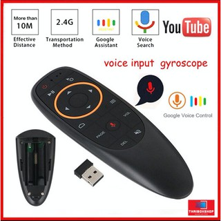 G10S รีโมท Air Mouse G10S (มี Gyro) เมาส์ไร้สาย 2.4G Wireles…