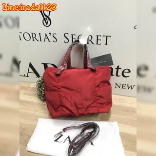 Zara technical fabric tote ของแท้ ราคาถูก (สอบถามสินค้าก่อนสั่งซื้อ)​