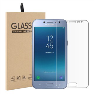 ฟิล์มกระจกนิรภัยป้องกันรอยขีดข่วนสำหรับ Samsung Galaxy J2 Pro 2018 HD full cover Tempered glass