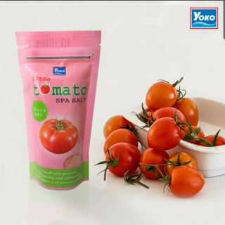 Yoko tomato spa salt เกลือขัดผิวโยโกะ 300g