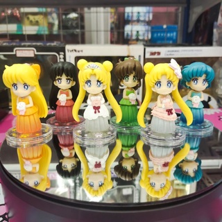 โมเดล เซเลอร์มูน Model Sailormoon  เซ็ท 6 ตัว ของสะสม ของขวัญ ของฝาก