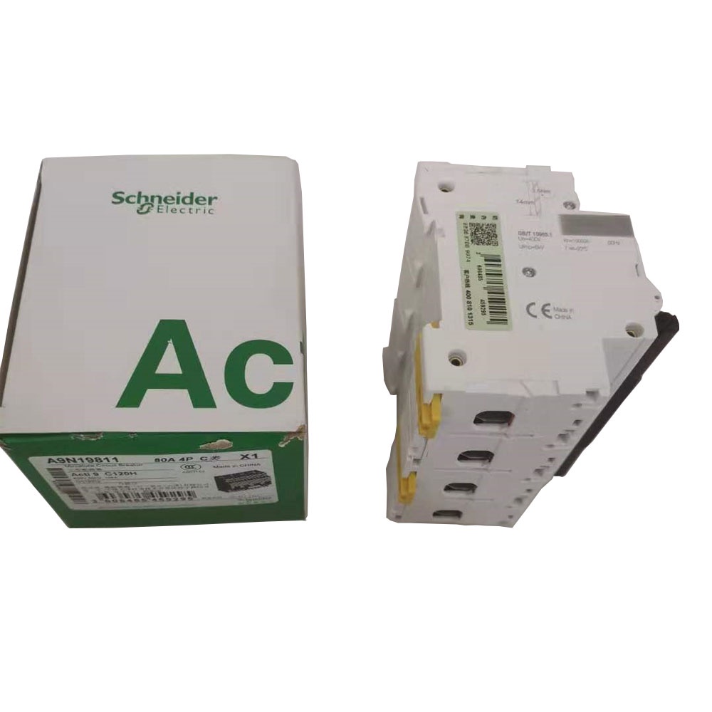 New 4 Poles 80A A9N19811 rcbo Main Switch Circuit Breaker