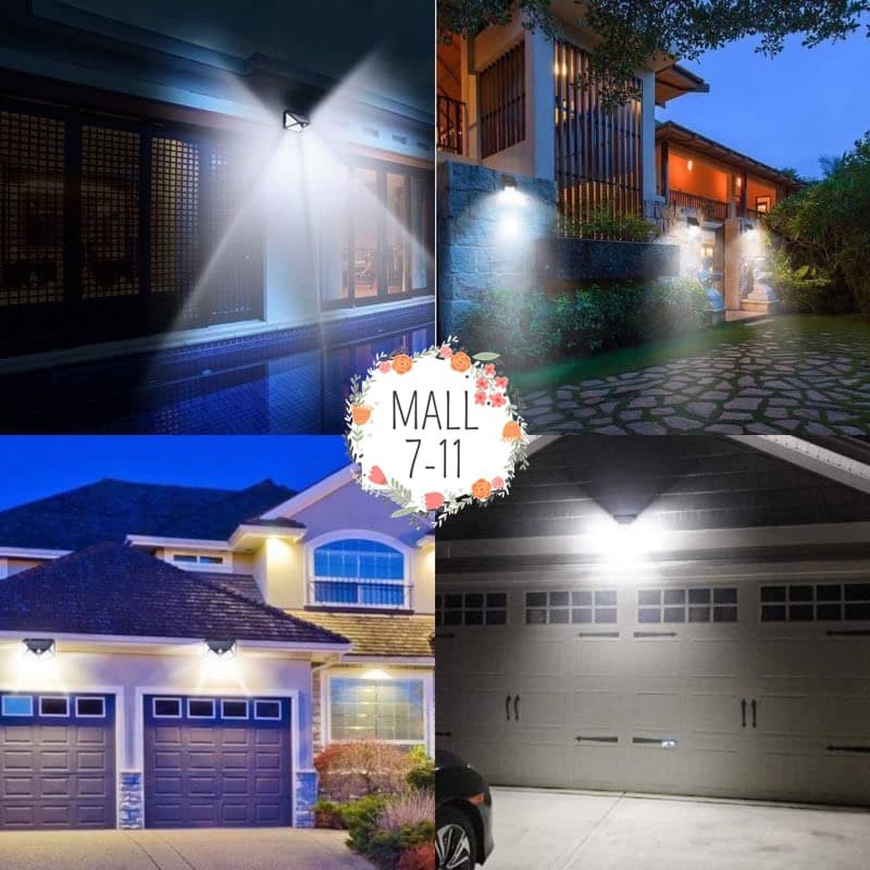 รับประกัน 2 ปี▶️100 LED –  3 โหมด Solar motion sensor light ไฟติดผนังโซล่าเซลล์พลังงานแสงอาทิตย์ ราคา ถูกที่สุด ดีลบีเคเค แกลเลอรีภาพที่ 5