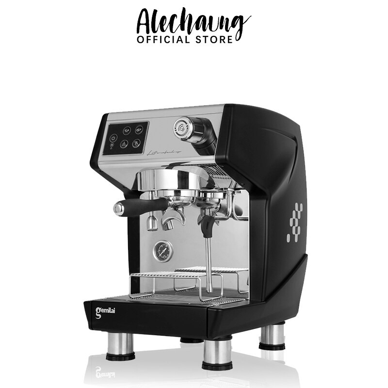 Alechaung เครื่องชงกาแฟ 3200C สำหรับทำกาแฟสด อุปกรณ์ร้านกาแฟ อัตโนมัติ 15bar 2950w 1.7L