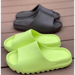 พร้อมส่ง Adidas Yeezy Slides Green glow&amp; Green Resin