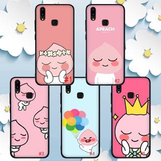 เคสโทรศัพท์แบบนุ่ม kakao friends apeach สําหรับ vivo v 5 y 67 y 66 v 7 y 75 y 79 y 85 y 89 v 11