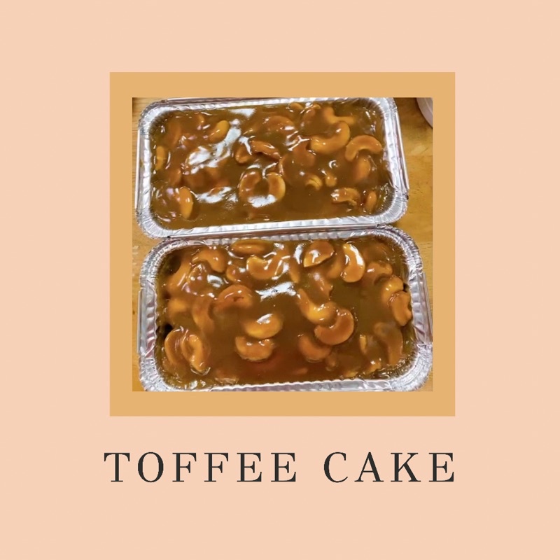 ทอฟฟี่เค้กToffee cake☕️🍰🍫