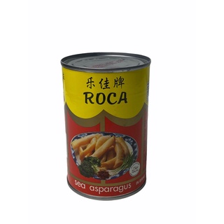 เป๋าฮื้อเส้น,หน่อไม้ทะเล ROCA Sea Asparagus 425g สินค้านำเข้าจาก มาเลเซีย เบอร์ 00 เส้นใหญ่ SIZE XL 1 กระป๋อง/บรรจุ 425g