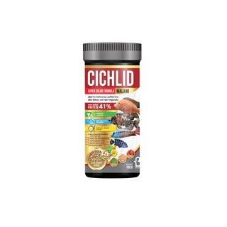 BOOST CICHILD MALAWI อาหารปลาหมอสีกลุ่มมาลาวี ขนาด 100 กรัม (ขวดสีแดง)