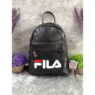 Fila Backpack Bag กระเป๋าเป้ หนังเรียบอย่างดี สวยหรู