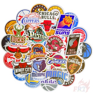 54Pcs/Set ❉ NBA Team Logo Series 01 Stickers ❉ DIY Fashion Waterproof Doodle Decals Stickers