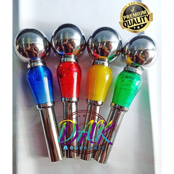 ขนาดใหญ่ CROM BOTTOM HEAD Stick / Shift Knob / Gear Stick / Gear Lever Truck / Car / Truck Variation / Universal Variation