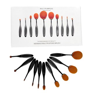 HH Brush Set 10 ชิ้น (แปรงรองพื้น)