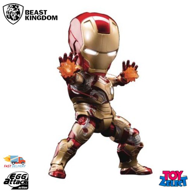 Beast Kingdom (EAA036) - Iron Man MK42: Iron Man 3  (Egg Attack Action) (ลิขสิทธิ์แท้)