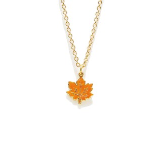 สร้อยคอ ใบเมเปิ้ล (Maple Necklace)