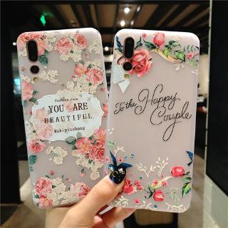 เคสเคสโทรศัพท์มือถือลายดอกไม้สําหรับ Vivo Y12s Y20s Y17 Y15 Y11 Y12 S1 V11 V15 Pro V11I Y91 Y93 Y95 Y91I Y81 Y81I Y71 V5 V5S Lite Y85 V9