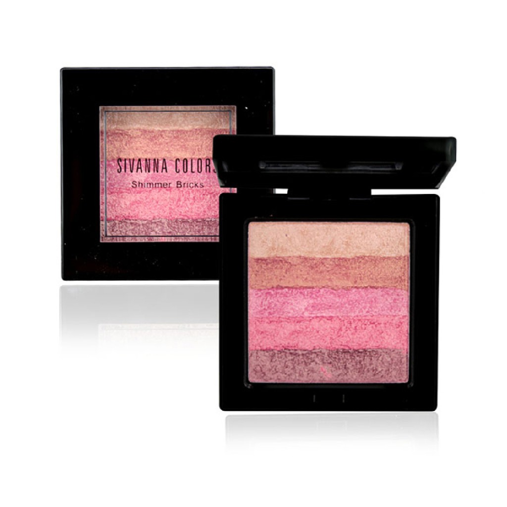 SIVANNA COLORS BLUSHER SHIMMER BRICKS HF302