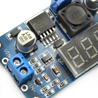 Dc - Dc โมดูลแปลงไฟ Led Lm2596 Buck 4 V - 40 V To 1 . 25 V - 37 V Voltage Regulator