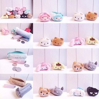 พวงกุญแจsanrio ใส่เหรียญได้ กระเป๋าใส่เหรียญ