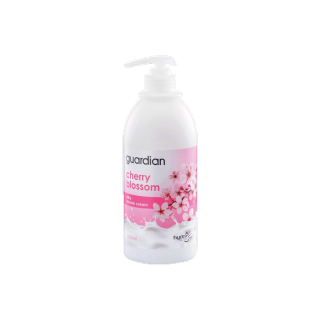 ครีมอาบน้ำการ์เดี้ยนเชอร์รี่บลอสซั่ม ผิวเนียนนุ่ม ไม่แห้งตึง 1000 มล. GUARDIAN CHERRY BLOSSOM SILKY BODY WASH 1L